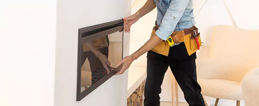 Metal Fireplace Installation in White Oak, Maryland
