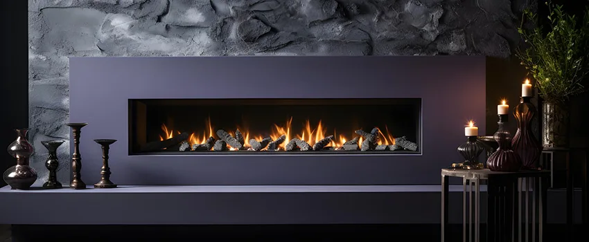 Ember Bed for Ventless Gas Fireplace in White Oak, MD